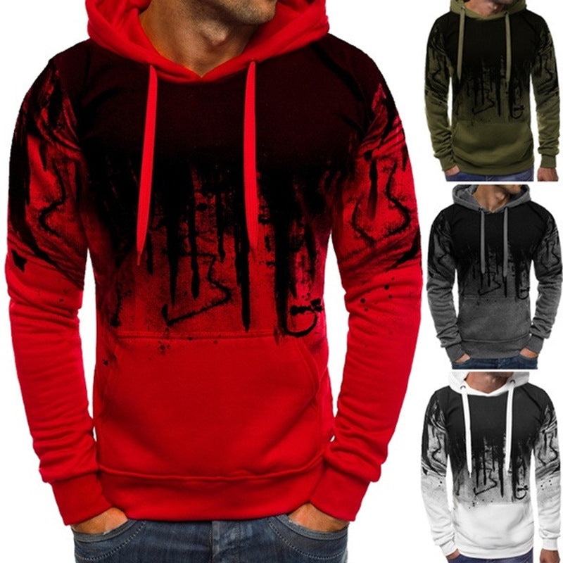 Graffiti Tidal Hooded Sweat Shirt