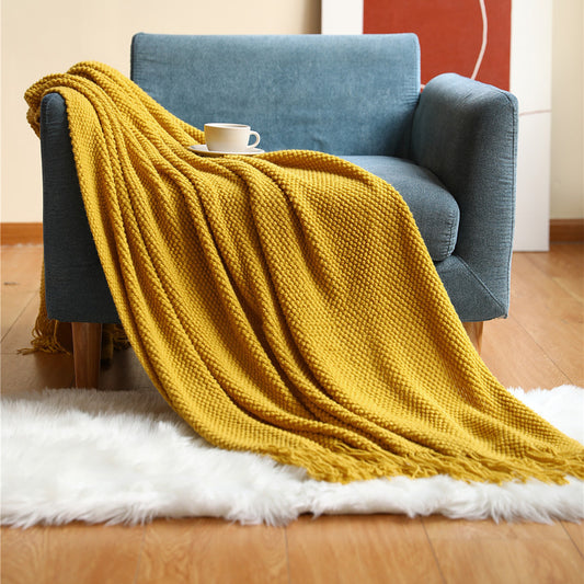 Heavy Knitted Blanket