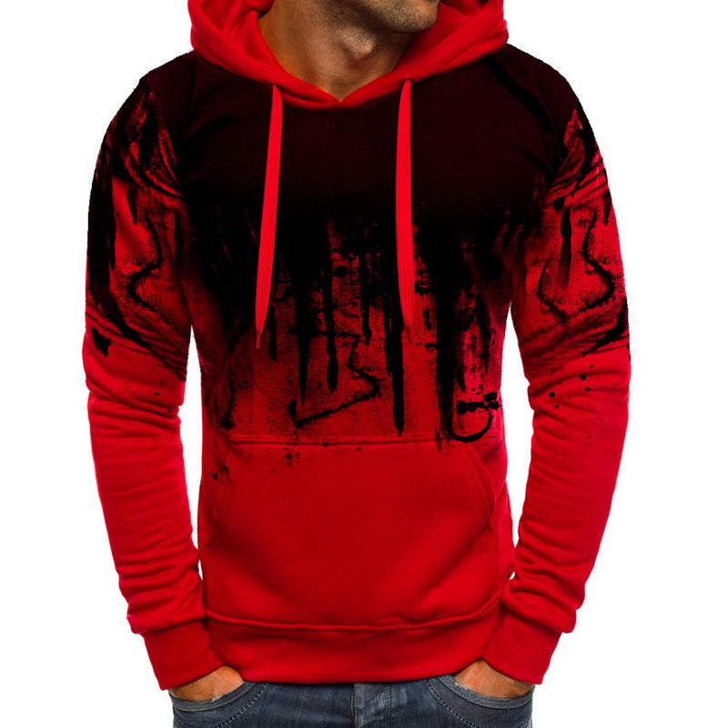 Graffiti Tidal Hooded Sweat Shirt