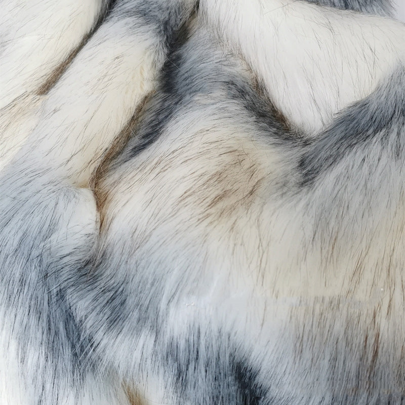 Artificial Fox Fur Blanket