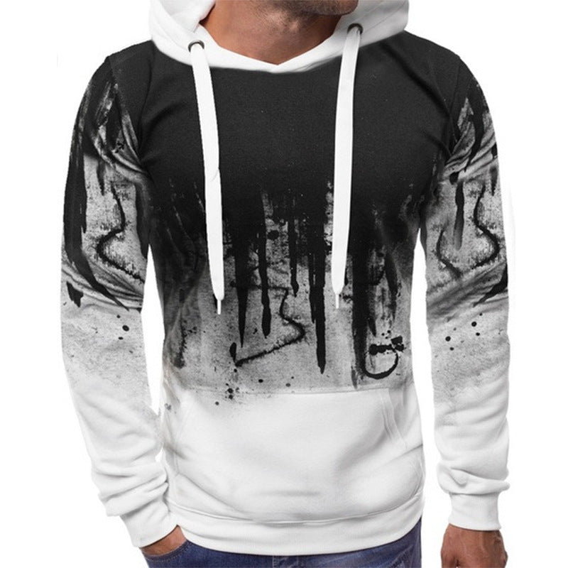 Graffiti Tidal Hooded Sweat Shirt