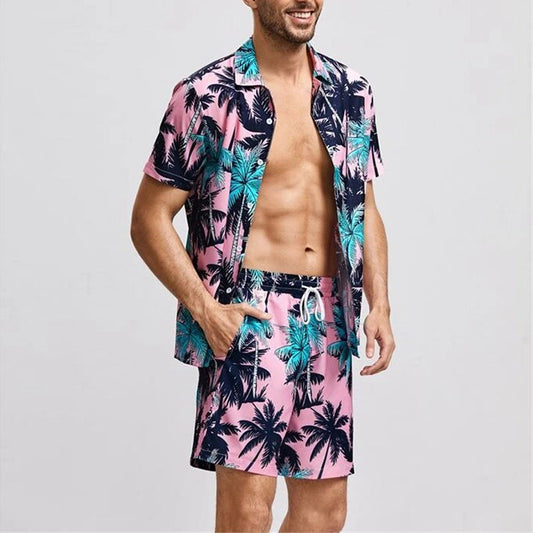 Printed Two-Piece Beach Set