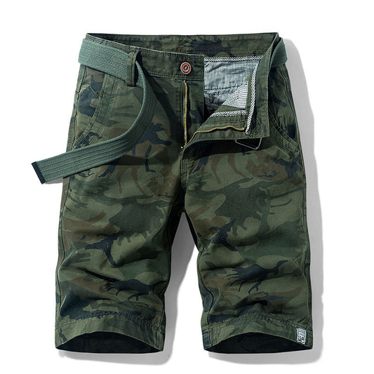 Cotton Camouflage Casual Shorts